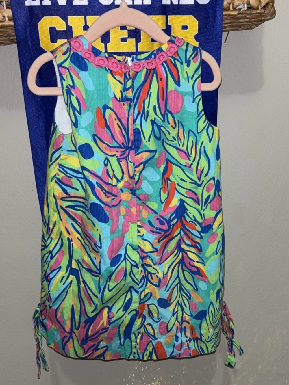 Girls' Sleeveless Floral Print Shift Dress - Multicolor, Lilly Pulitzer